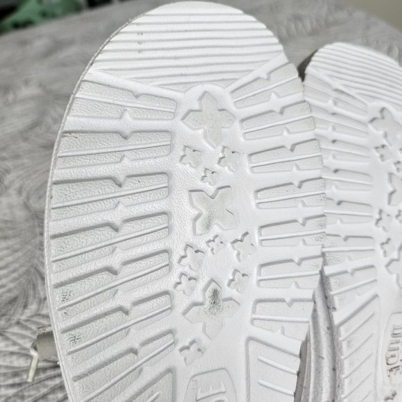 NWT Hey Dude Wendy Sport Mesh Light Gray 7 Wide slip-ons sneakers - Picture 15 of 15